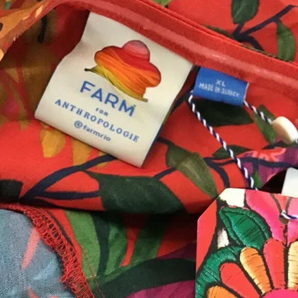 FARM RIO X Anthropologie Halter Maxi Dress - Picture 9 of 10